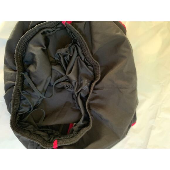 Nike Shorts Womens Small Black Pink Lined Active Run Running Workout Dri Fit - Picture 5 of 5